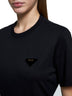 T-shirt in cotone con logo