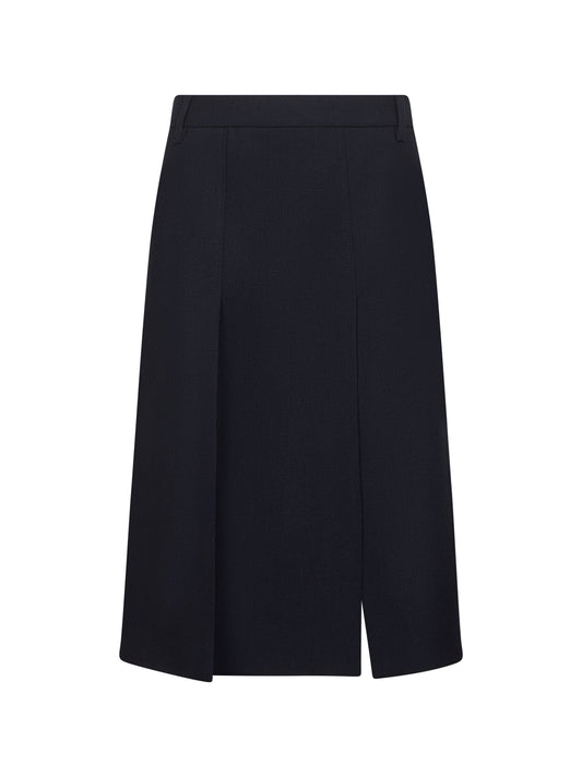Gonna "Stuoia" blu Prada<BR/>
