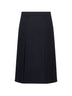 Prada "Stuoia" blue skirt
