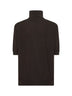 Maglia dolcevita in lana vergine marrone