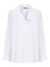 Camicia in popeline di cotone bianco