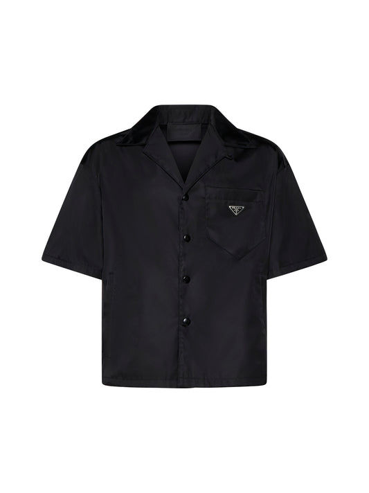 Camicia manica corta in Re-Nylon