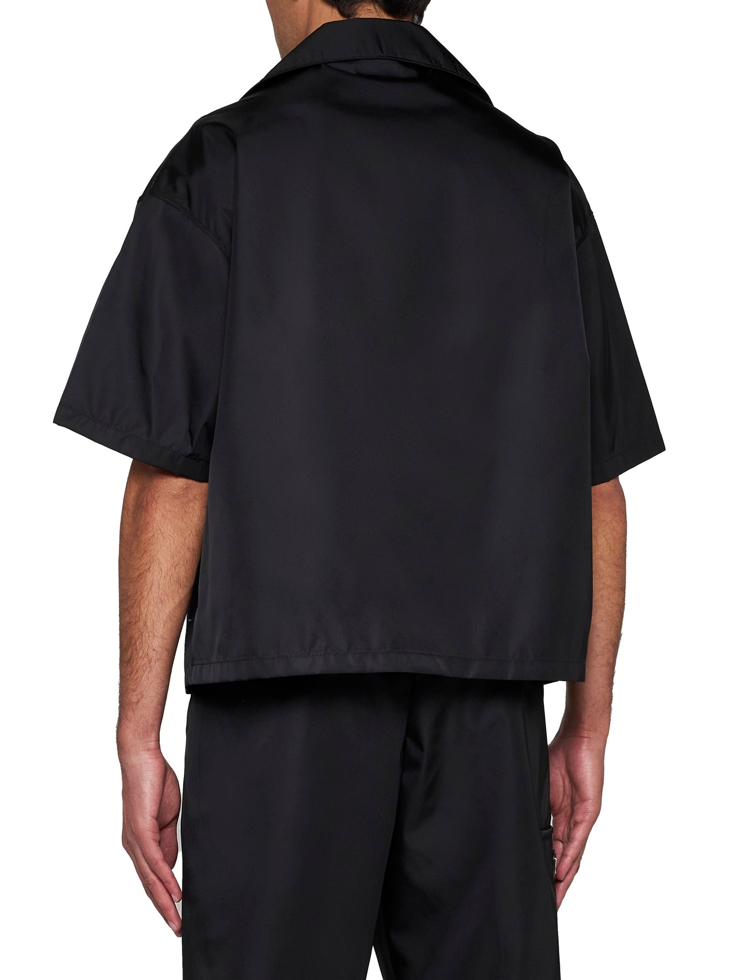 Camicia manica corta in Re-Nylon