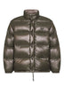 Green Re-Nylon medium down jacket