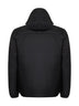 Piumino con cappuccio in Re-Nylon nero