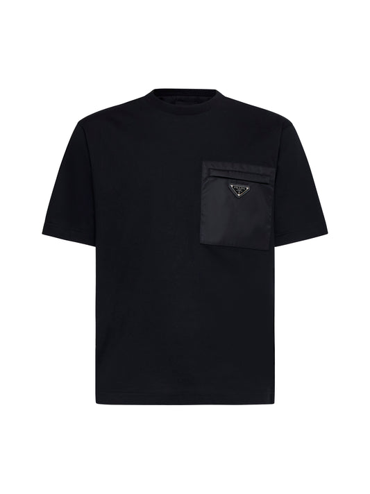 Cotton T-Shirt with Chest Pocket