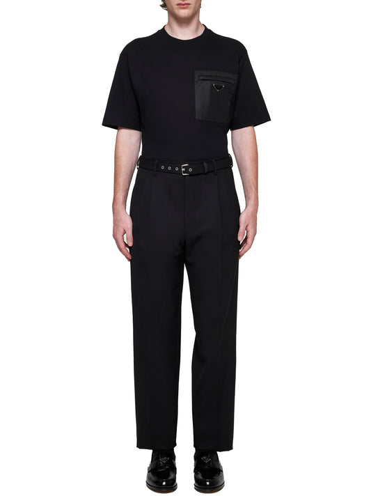 Cotton T-Shirt with Chest Pocket