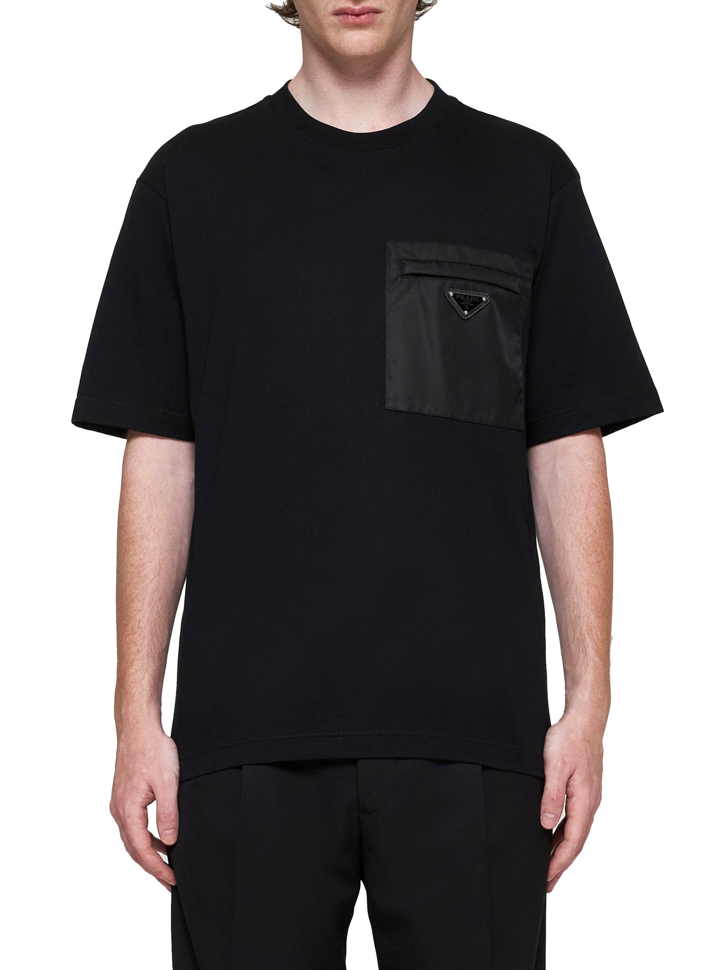 Cotton T-Shirt with Chest Pocket