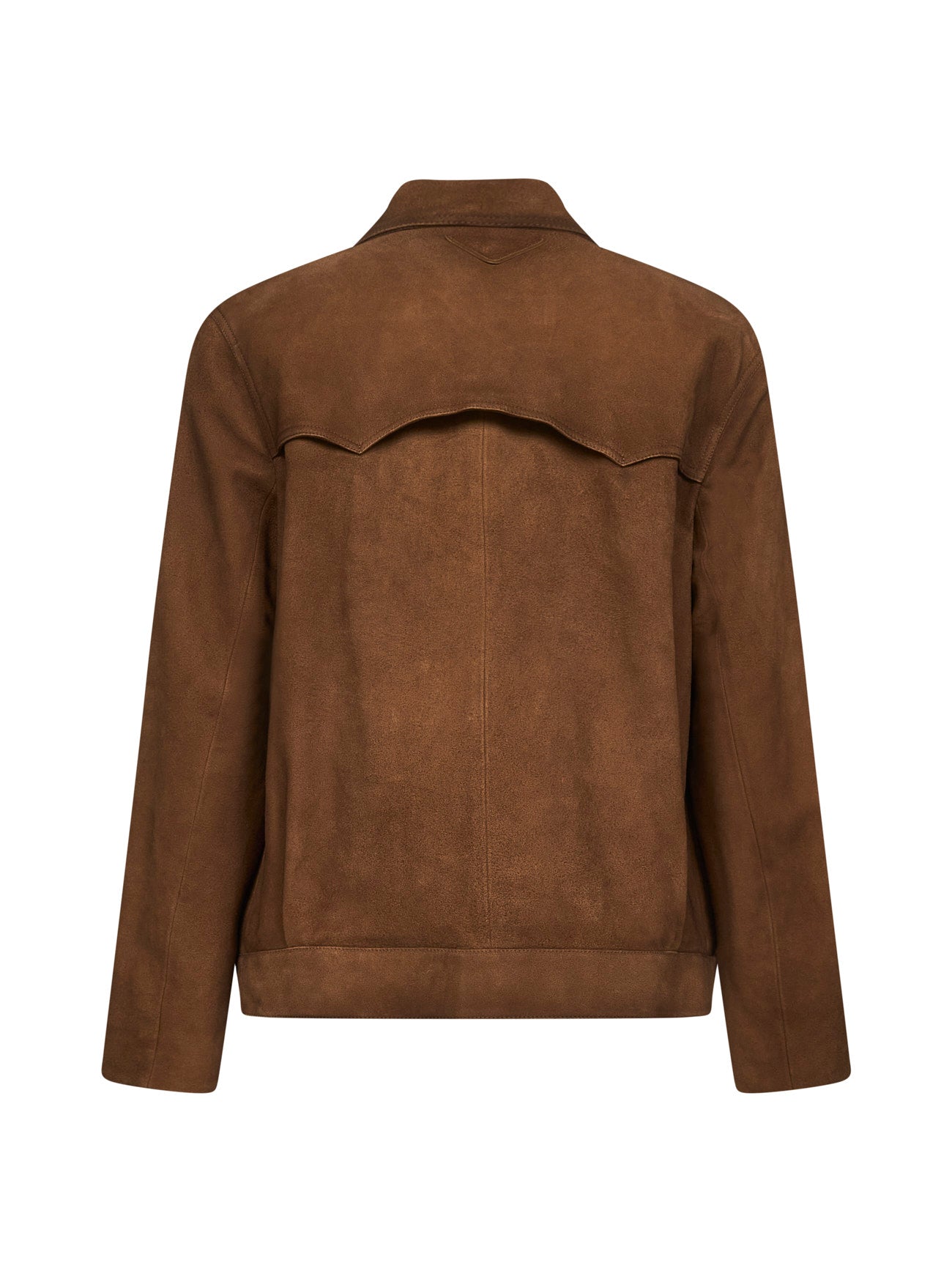 Tobacco suede jacket