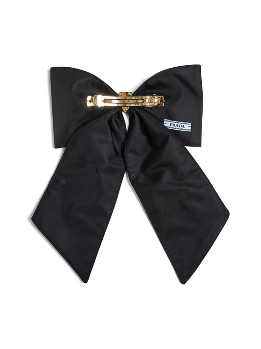 Fermaglio per capelli in Re-Nylon nero