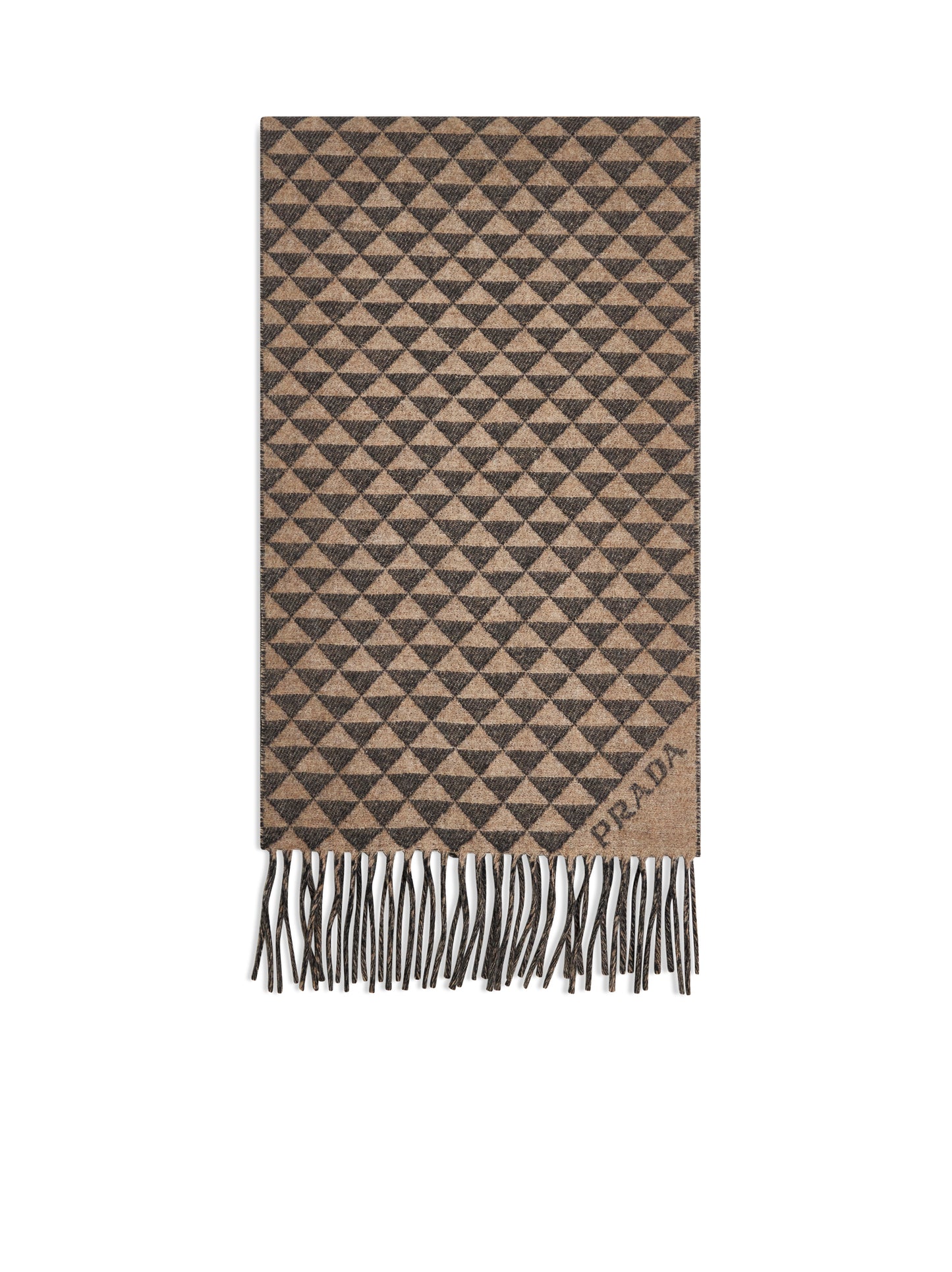 Sciarpa double in lana e cashmere