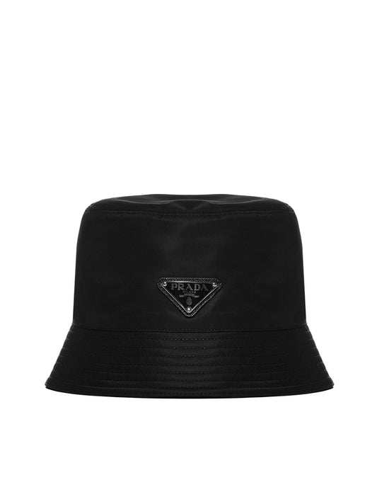 Cappello da pescatore nero in Re-Nylon
