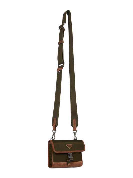 Borsa porta smartphone verde