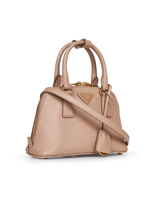 Borsa a mano Prada Promenade nude