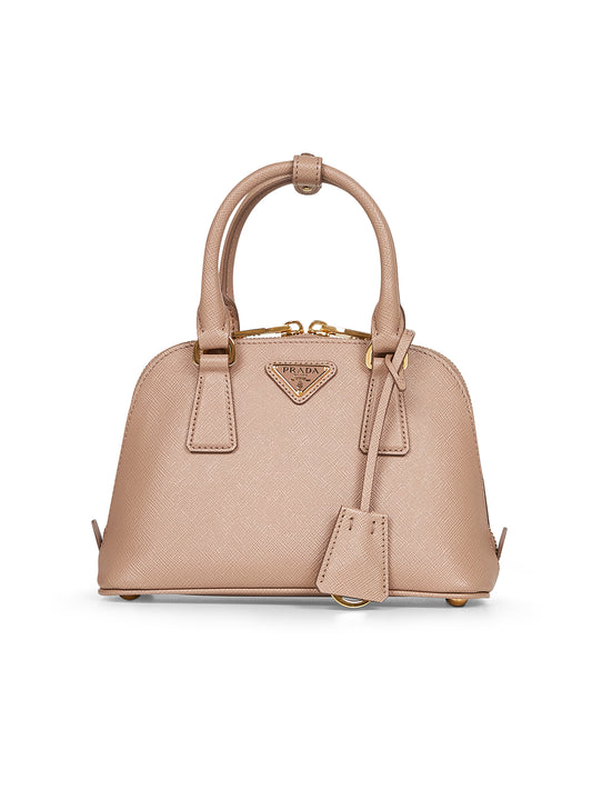 Borsa a mano Prada Promenade nude