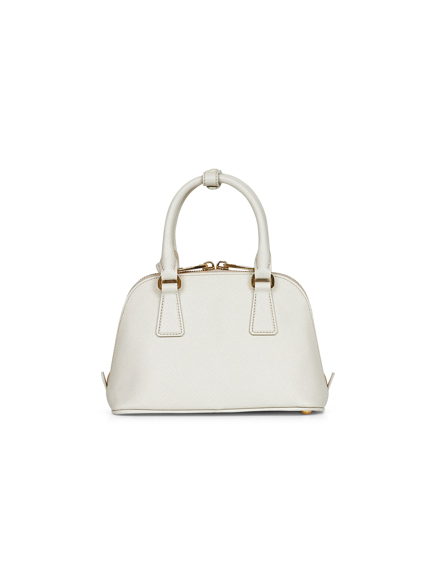 Chalk white Prada Promenade handbag