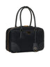 "Medium Black Re-Edition Duffel Bag in Re-Nylon