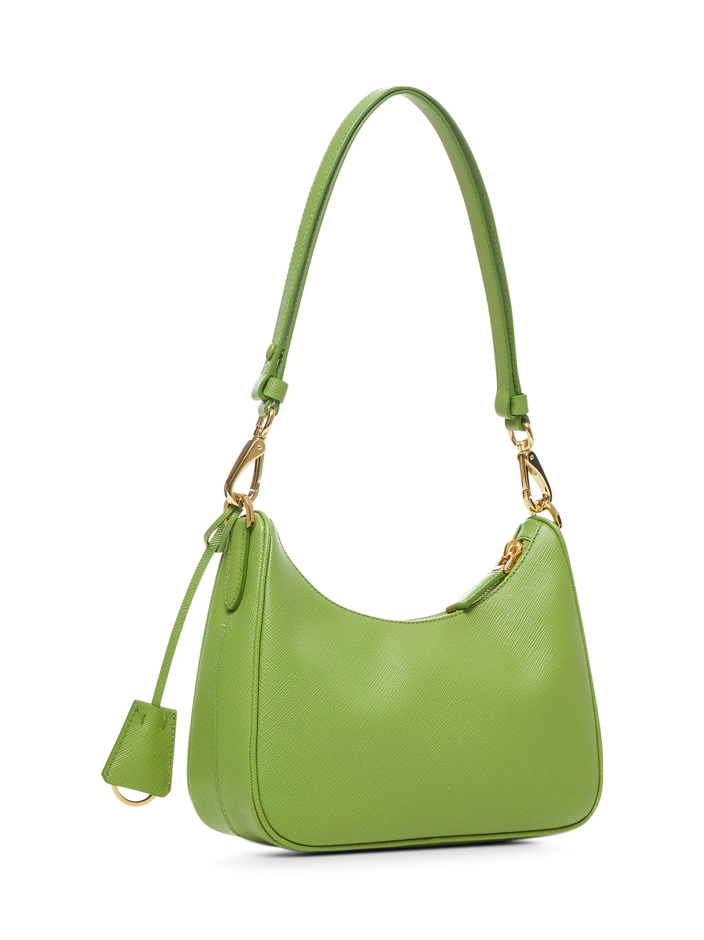 Mini borsa Prada Re-Edition verde