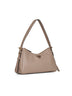 Borsa a spalla Prada Aimée medium fango
