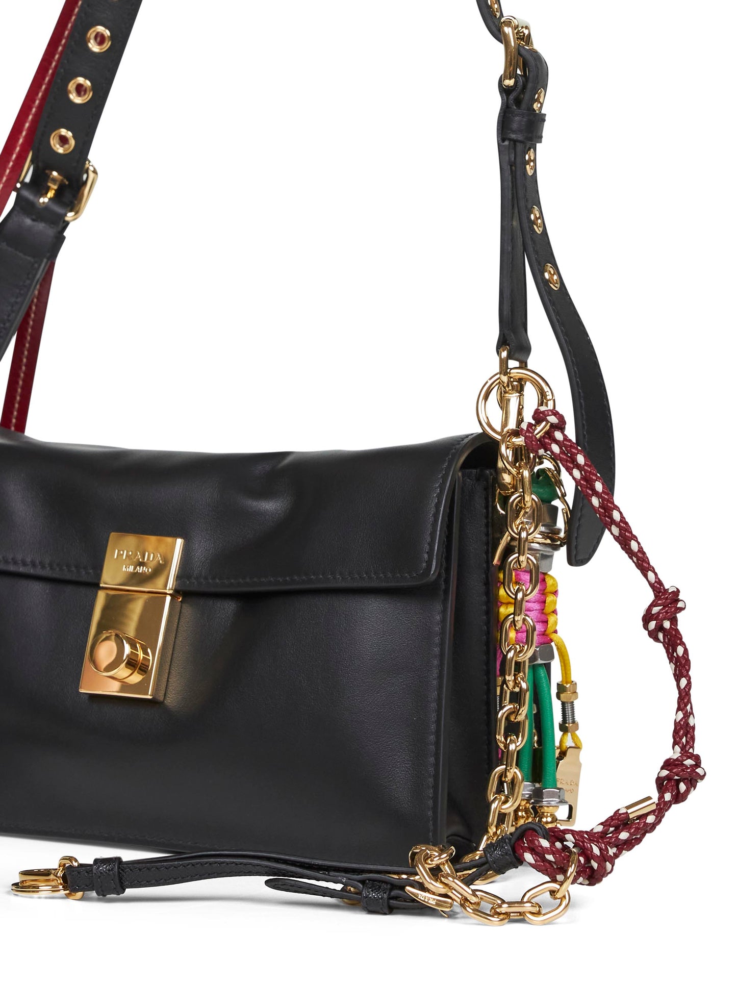 Black Prada Soft Sound small shoulder bag