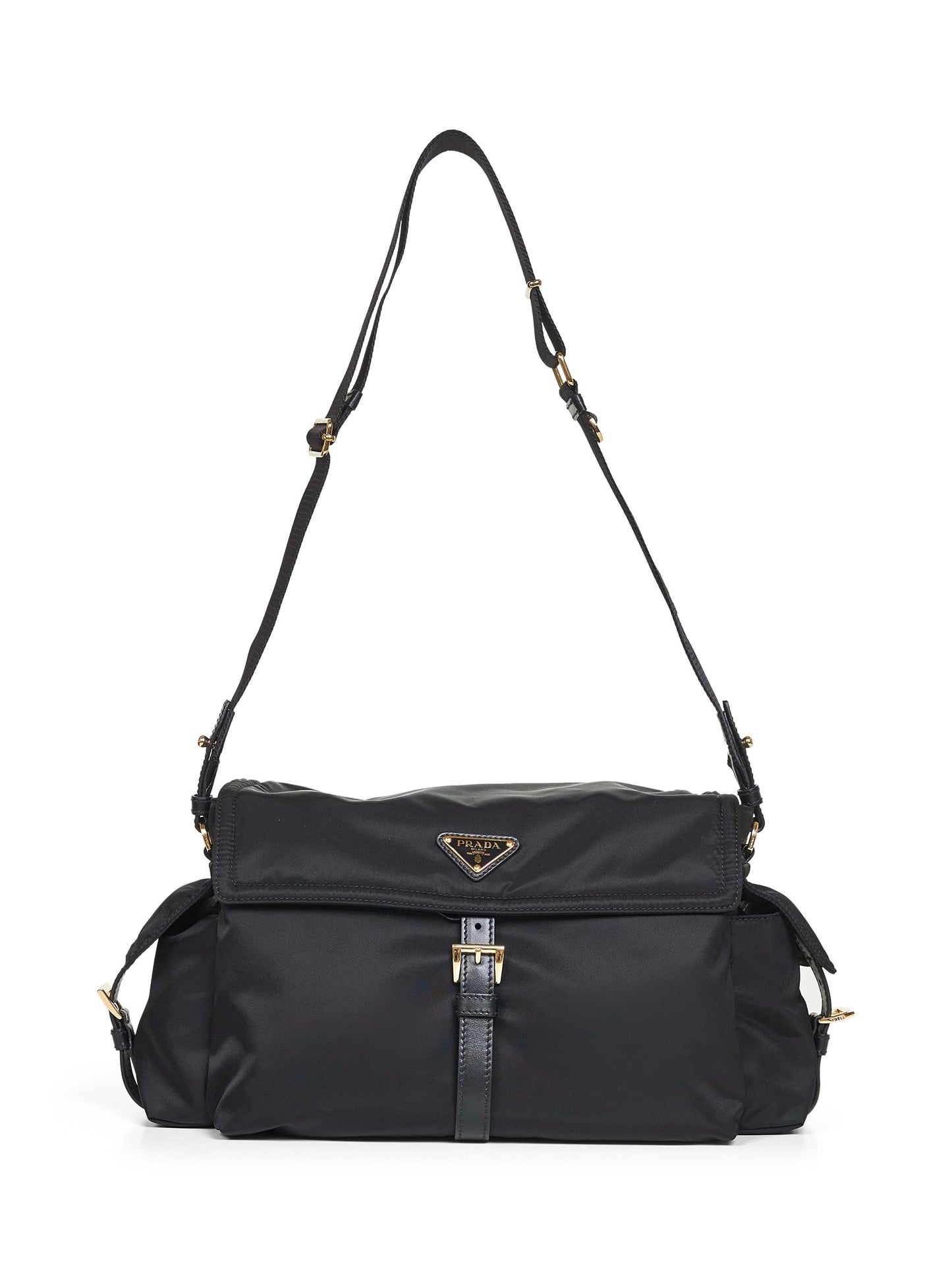 Black Prada Explore large shoulder bag