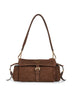 Borsa a spalla Prada Explore medium marrone