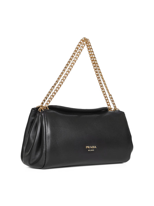 Borsa a mano Prada Tumulte nera