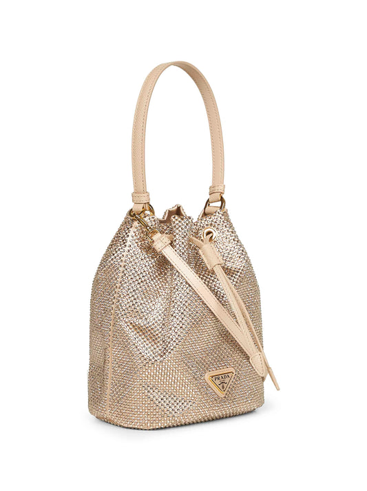 Mini borsa Prada Re-Edition 1978 sabbia