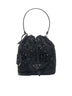 Borsa mini in Re-Nylon con cristalli