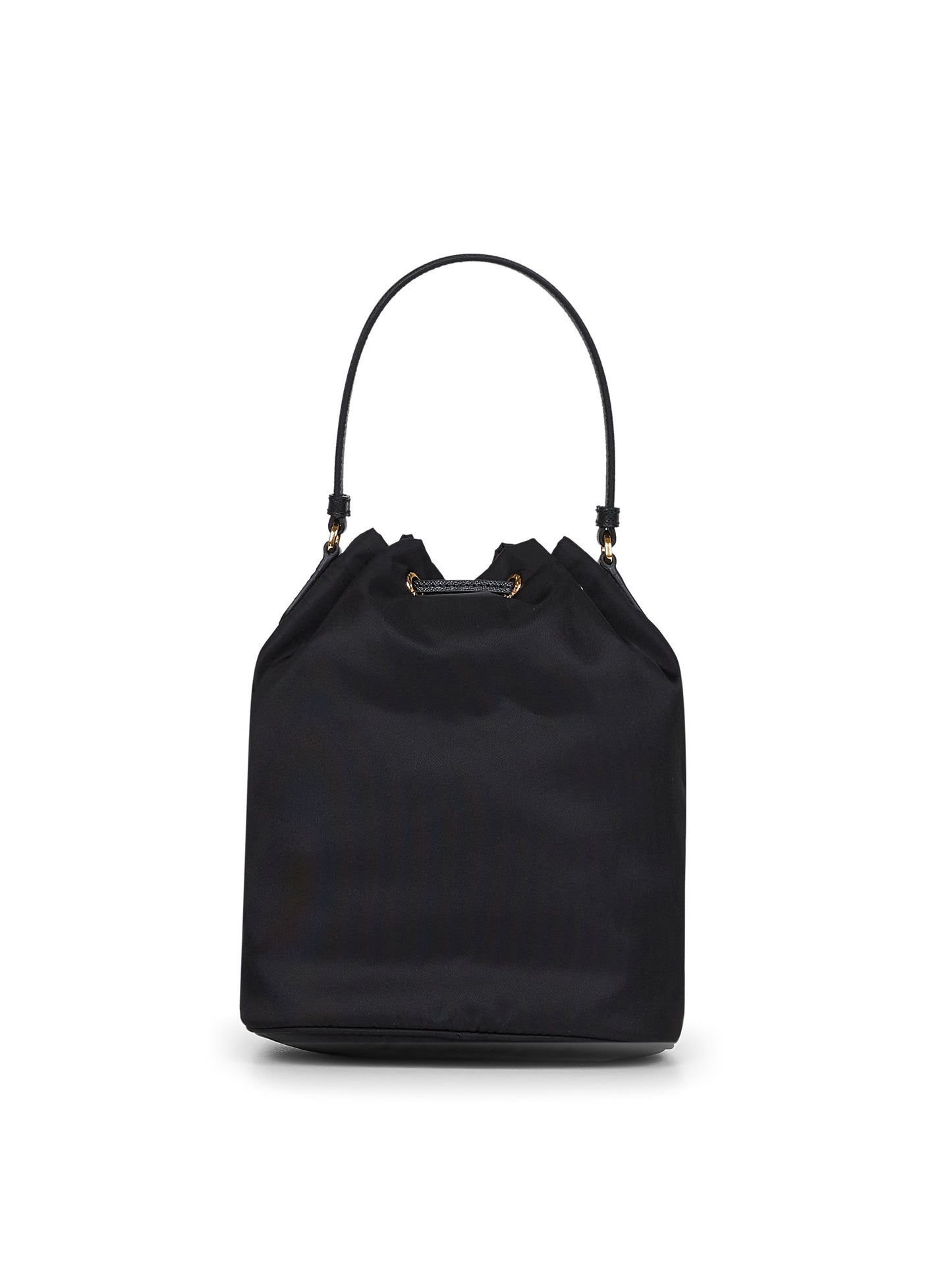 Borsa a secchiello Prada Duet nera
