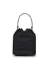 Borsa a secchiello Prada Duet nera