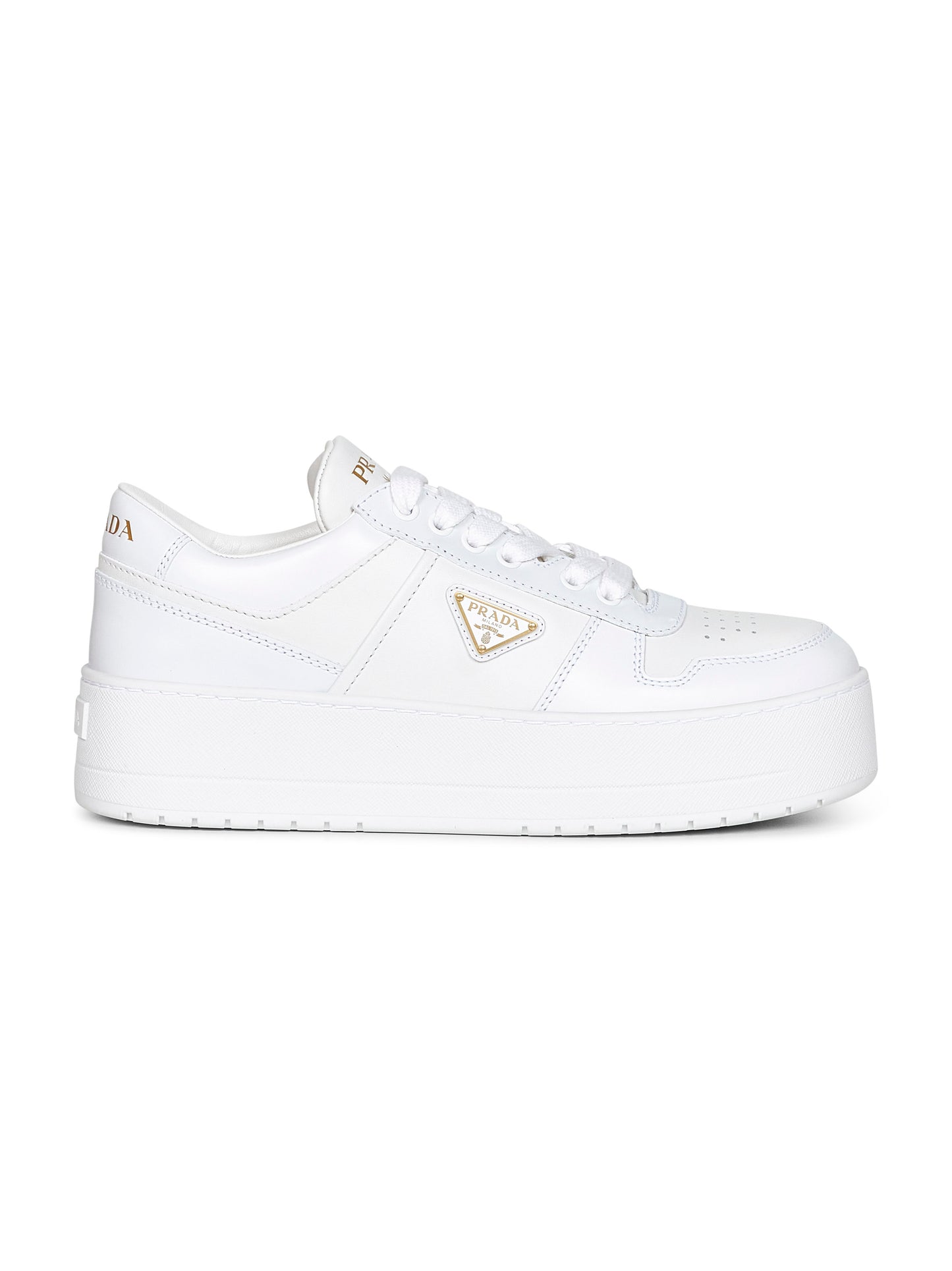 Sneakers Downtown Bold in pelle bianca