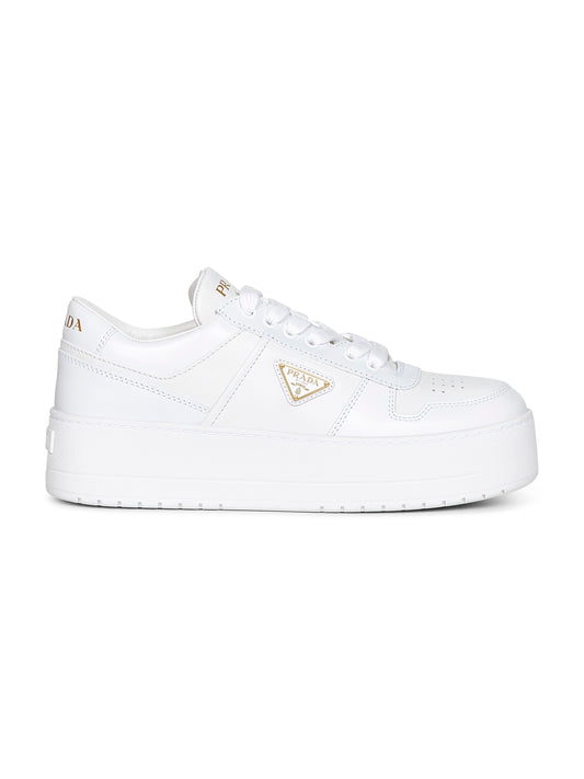 Sneakers Downtown Bold in pelle bianca
