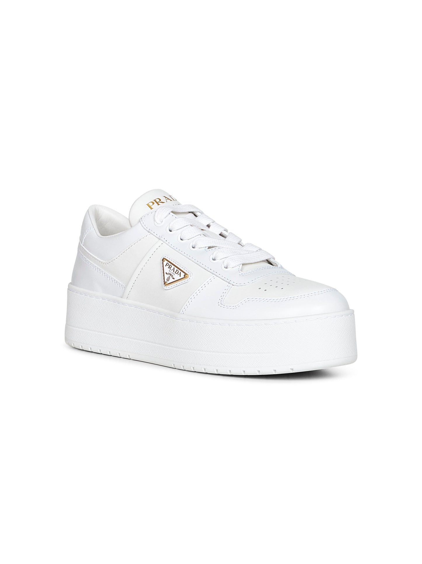 Sneakers Downtown Bold in pelle bianca