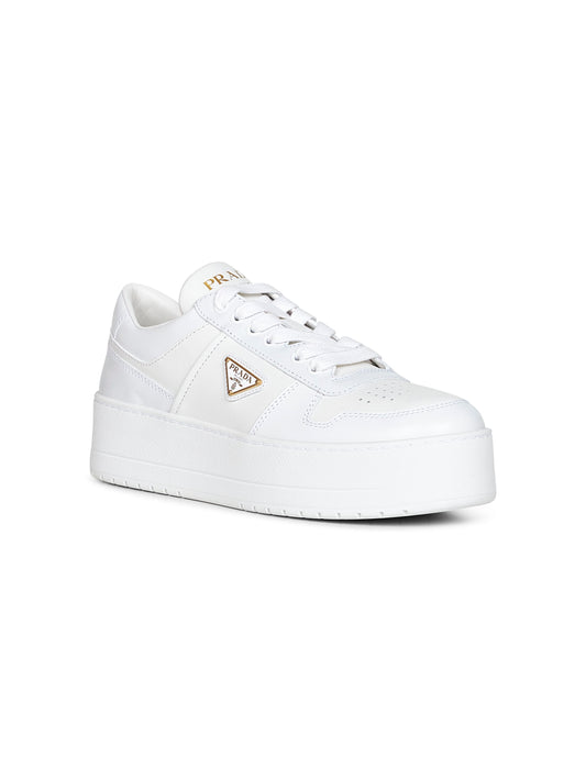 Sneakers Downtown Bold in pelle bianca