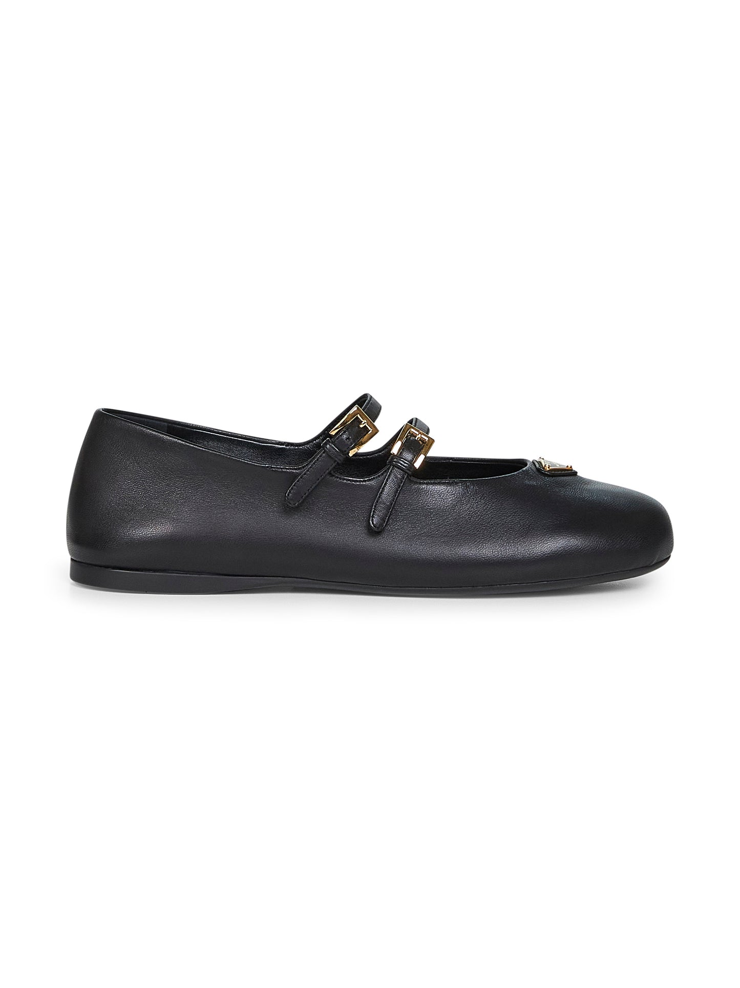 Ballerine in nappa nera