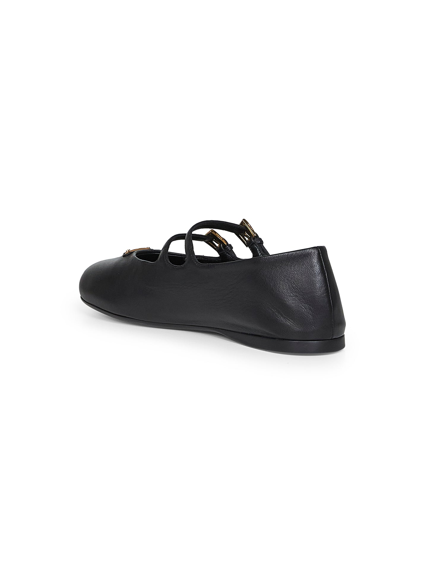 Ballerine in nappa nera
