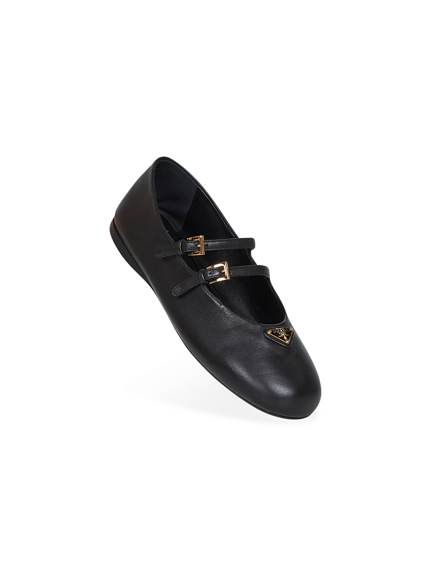 Ballerine in nappa nera