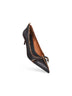 Antiqued leather pumps Prada