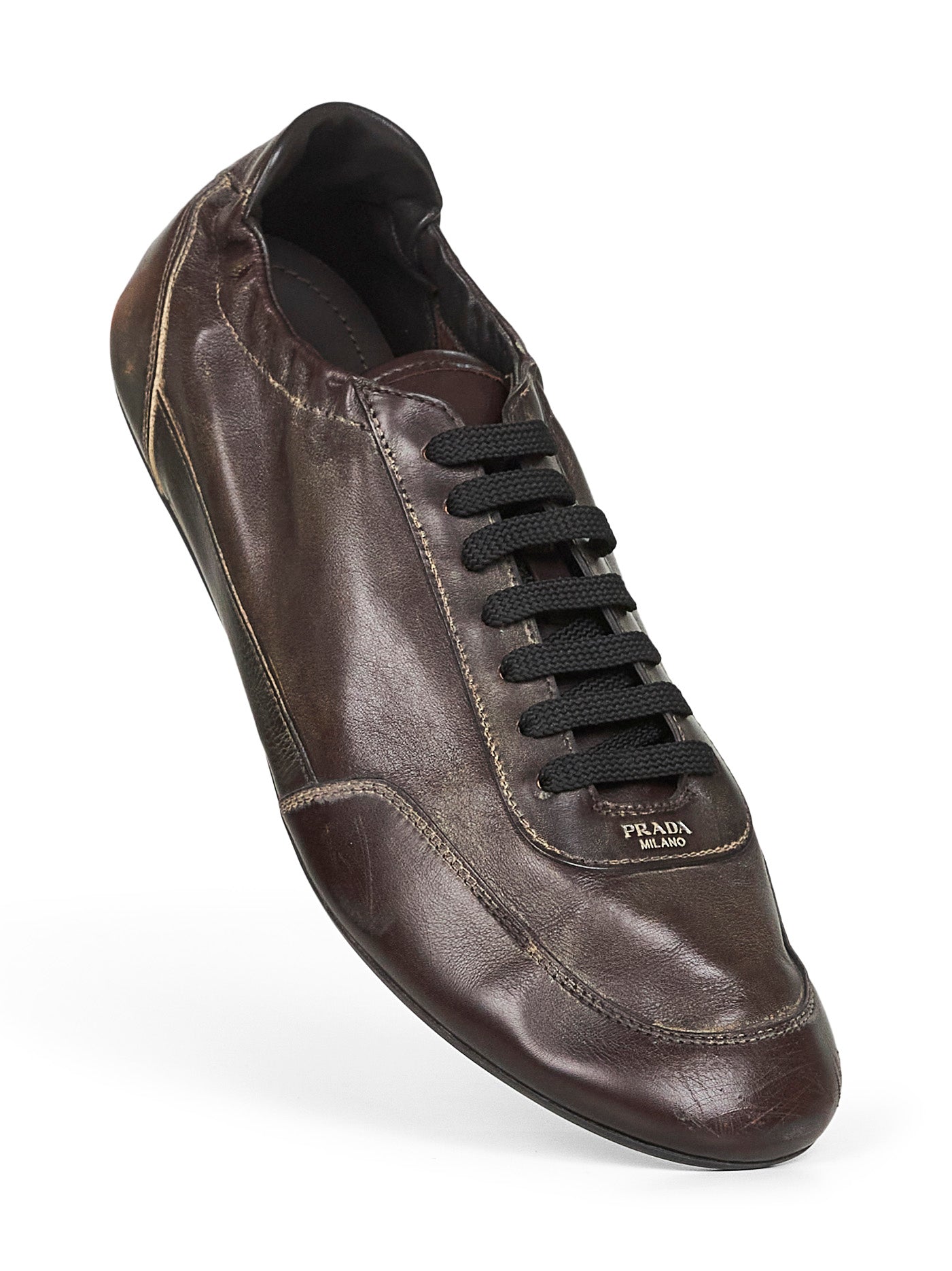 Brown Collapse sneakers