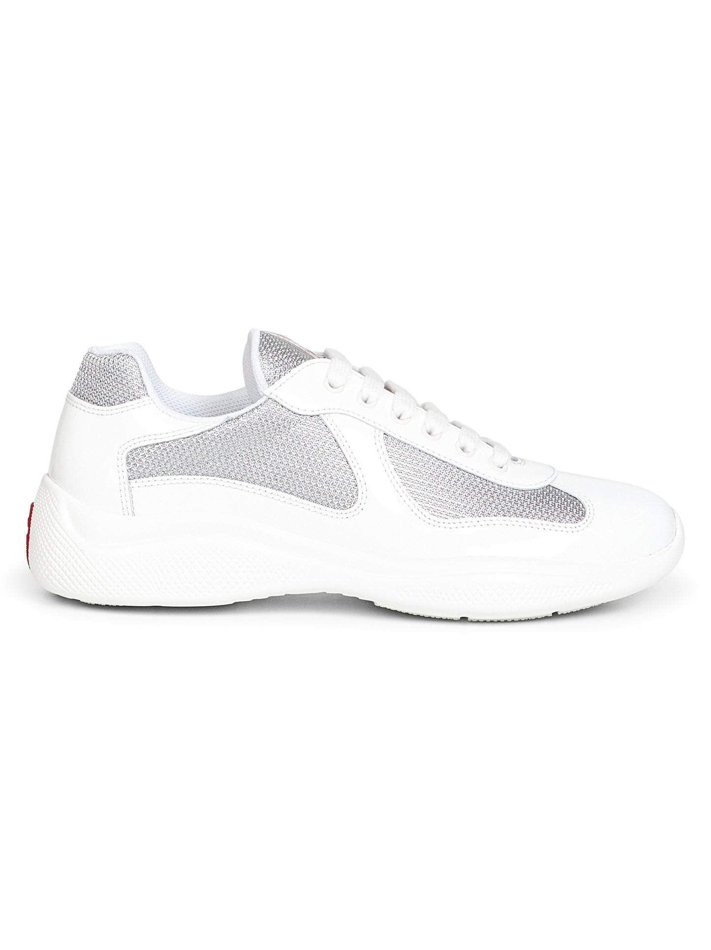 White Prada America's Cup sneakers