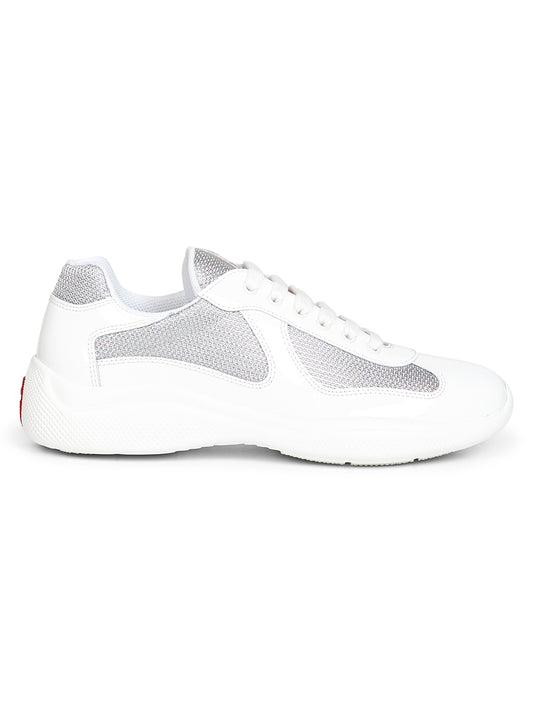 White Prada America's Cup sneakers