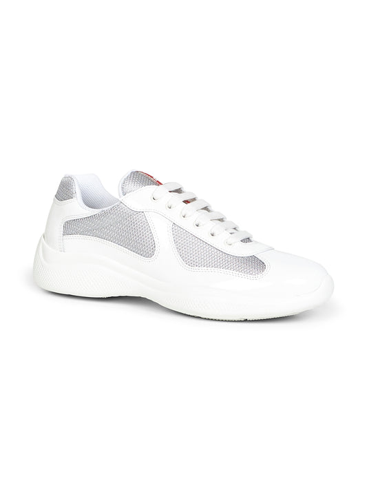 White Prada America's Cup sneakers