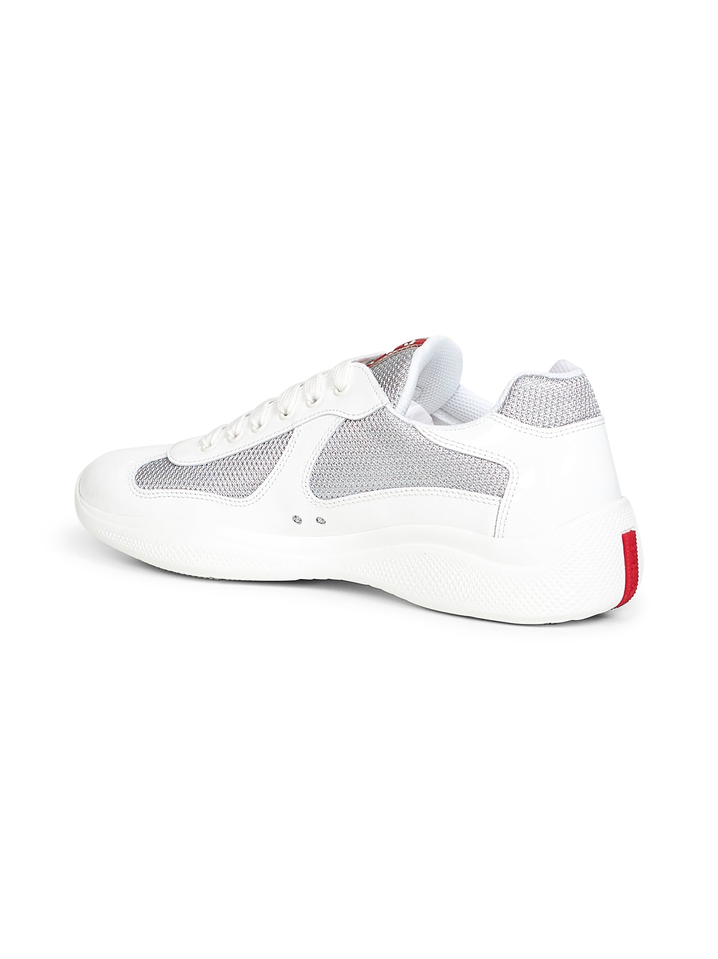 White Prada America's Cup sneakers