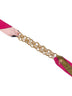 Iride print silk twill Bandeau necklace