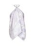 Lavender Orchidee print silk chain top