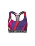 Iride print lycra sports top