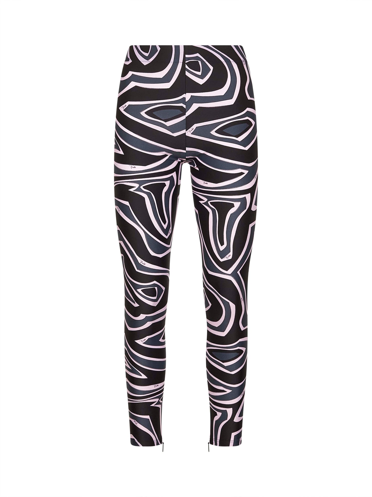 Leggings in lycra stampa Labirinto