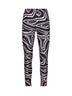 Leggings in lycra stampa Labirinto