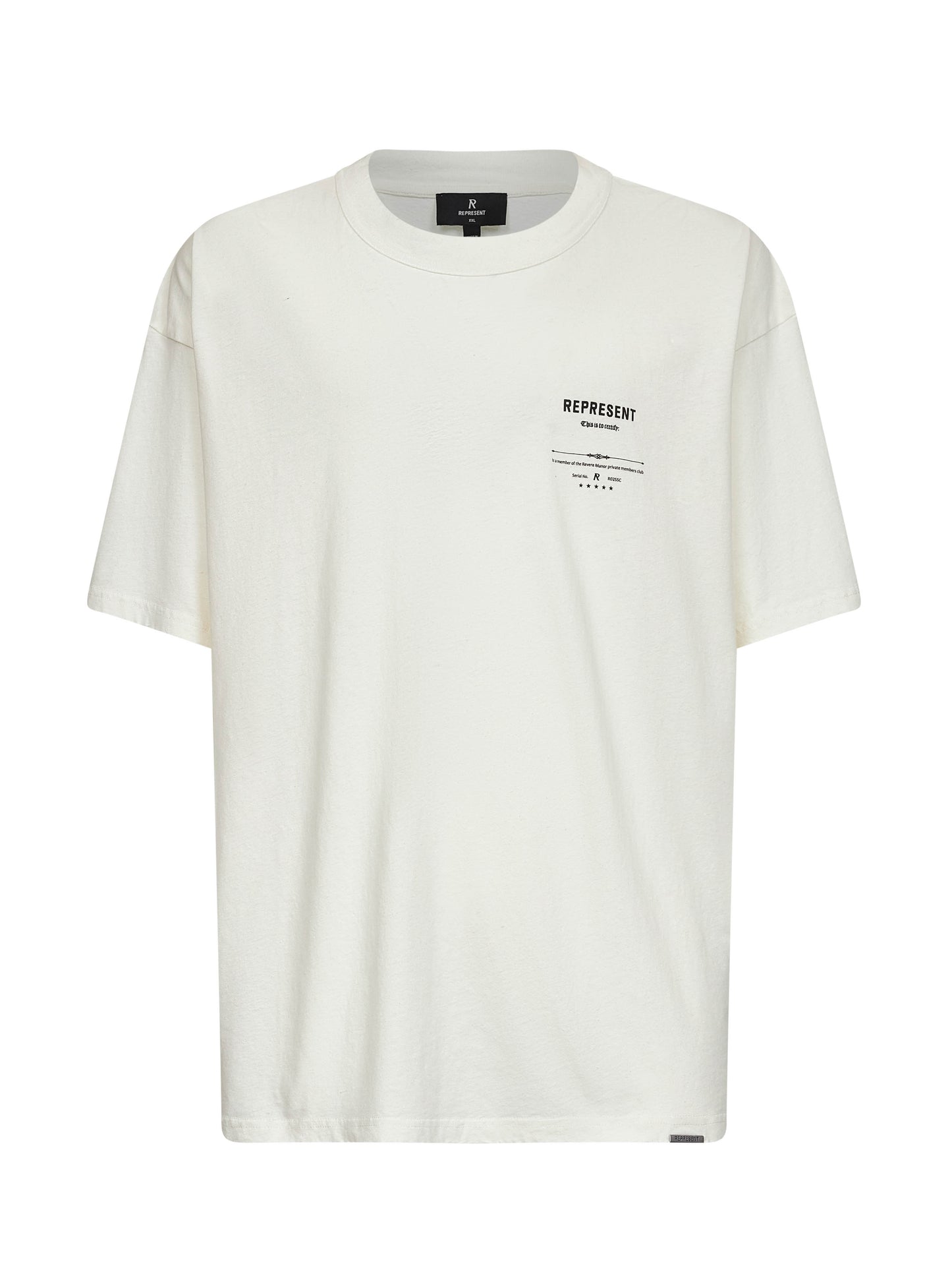 Aged white Revere Manor T-Shirt